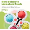 LiKee Strong Suction Cup Fidget Rotating Sensory Bath Toys for Baby Toddler(Insect)