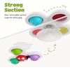 LiKee Strong Suction Cup Fidget Rotating Sensory Bath Toys for Baby Toddler(Insect)