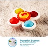 LiKee Strong Suction Cup Fidget Rotating Sensory Bath Toys for Baby Toddler(Sun)