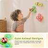 LiKee Strong Suction Cup Fidget Rotating Sensory Bath Toys for Baby(Insect-1)