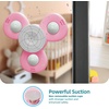 LiKee Strong Suction Cup Fidget Rotating Sensory Bath Toys for Baby(Insect-2)