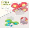 LiKee Strong Suction Cup Fidget Rotating Sensory Bath Toys for Baby(Space)