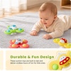 LiKee Strong Suction Cup Fidget Rotating Sensory Bath Toys for Baby(Space)